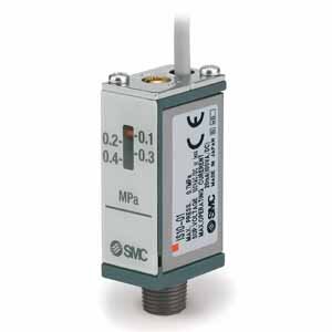 Wyłącznik ciśnienia mechaniczny, przyłącze R1/8, zakres 0.1-0.4 MPa (IS10-01-L) - SMC