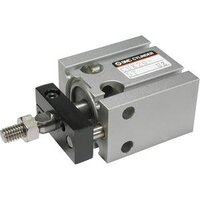 Siłownik pneumatyczny, montaż swobodny, średnica 6 mm, skok 10 mm (CDUK6-10S) - SMC