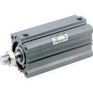 Siłownik pneumatyczny krótkiego skoku (CDQ2XB100-10D) - SMC