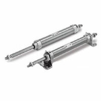 Siłownik pneumatyczny, z automatycznym wyłącznikiem, średnica 20 mm (CDM2KWB20-160Z-XC6) - SMC