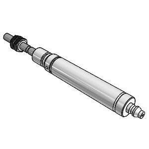 Siłownik pneumatyczny, średnica 6 mm, skok 10 mm (CJ2B6-10SU4Z-X773) - SMC