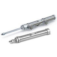Siłownik miniaturowy, jednostronnego działania, średnica 10 mm, skok 10 mm (CJ2KB10-10SZ) - SMC