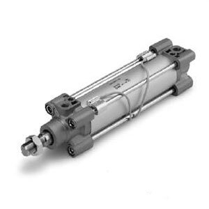 Siłownik ISO-VDMA, średnica 125 mm, skok 50 mm, ATEX kat. II (55-C96YB125-50) - SMC
