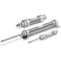 Siłownik pneumatyczny okrągły ISO 6432, średnica 20, skok 55 (C85N20-5S) - SMC