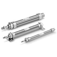Siłownik okrągły ISO 6432 (CD85KN12-150-B) - SMC
