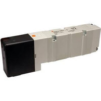 Elektrozawór 5/2, pojedyncza cewka, 24V DC, ATEX (56-VQC4101-5B) - SMC