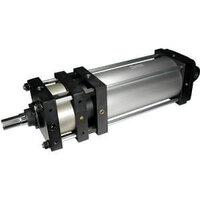 Siłownik pneumatyczny z blokadą, średnica 140 (CDL1B140TF-400B) - SMC