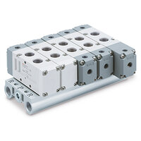 Rozdzielacz, VF5000, 9 stanowisk (VV5F5-21-091-00N) - SMC