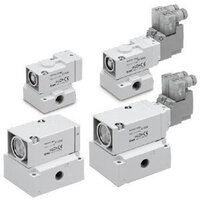 Elektrozawór 3/3, 24V DC, montaż podstawowy (VEX3422-5DZ1) - SMC