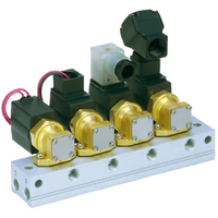 Elektrozawór 3/2, z bezpośrednim sterowaniem, do wyspy zaworowej, z komutacją, seria VX3 (VX3115-00-5TZ-X41) - SMC