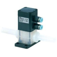 Zawór chemiczny, sterowany powietrzem, 2-portowy (LVD50-T192-X8) - SMC