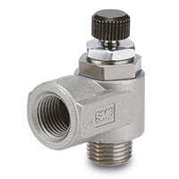 Zawór dławiąco-zwrotny Meter-out (AS1200M-M5-X293) - SMC