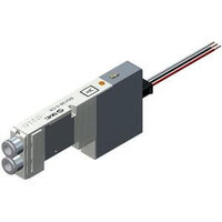 Elektrozawór 5/2, plug-in, seria SQ1000 (SQ1141-5L1-C4-X94-Q) - SMC