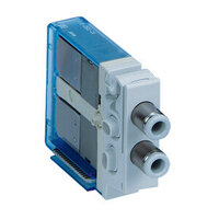 Elektrozawór 3/2, złącze D-sub, typ wtyczka (VV100), seria V1*0 (V110-D5NCZJ-N1) - SMC