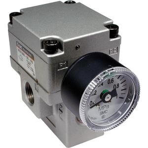 Reduktor ciśnienia o dużym przepływie seria VEX1-00 (VEX1500-10-BG) - SMC