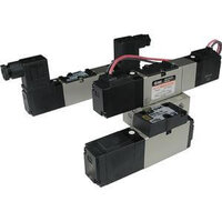 Elektrozawór 5/3, zamknięty środek, 24VDC (VFR2310R-5DZ-Q) - SMC