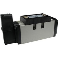 Elektrozawór 5/3, zamknięty środek, 24VDC (VFS5310R-5DZB-04F-Q) - SMC