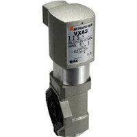 Zawór 3/2, normalnie zamknięty, 0-1,0 MPa (VXA3225V-00) - SMC
