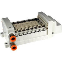Płyta składana VV5QC21-L, Seria 2000 z kablem stałym (VV5QC21-08C6LD0-S) - SMC