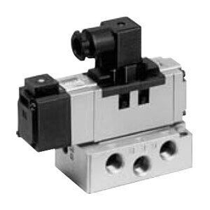 Elektrozawory ISO, z gumowym uszczelnieniem, seria VP7-6 - SMC