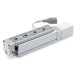 Stół elektryczny ślizgowy, skok 100 mm (LESYH16DEB-100C) - SMC