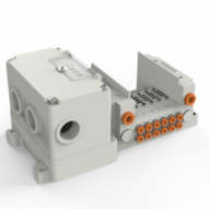Rozdzielacz, seria SY3000 (SS5Y3-10S4V-06U-C4-NA) - SMC