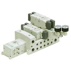 Elektrozawór ISO15407-2 wlk. 26 mm seria VS8-4 (VSR8-4-FHG-D-3VZR-Q) - SMC