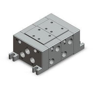 Rozdzielacz, 8 stanowisk (VV718-C8R-C12DSB) - SMC