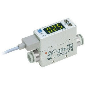 Czujnik przepływu cyfrowy, 1-50 l/min (25A-PFM750-C8-D-M-WR) - SMC