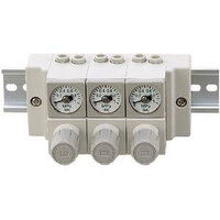 Rozdzielacz regulatora kompaktowy z manometrem (ARM11BB1-M20-A) - SMC