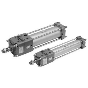 Siłownik z blokadą (CDLA2D100-200-DCP1679P) - SMC
