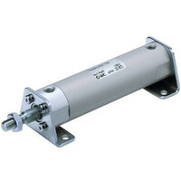 Siłownik pneumatyczny, z automatycznym mocowaniem opaskowym (CDG1KGN40-100FZ) - SMC