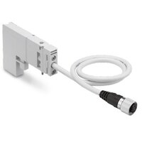 Płyta zaślepiająca z wyjściem kablowym M12 (SY30M-150-1A-1) - SMC