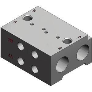 Listwa rozdzielająca (VV4QD15-03N3T) - SMC