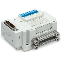 Rozdzielacz, 12 stacji (JJ5SY3-10F1-12B-C6-M) - SMC