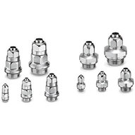 Złączka wciskana, stal nierdzewna 316 (KFG2H0425-M5-C) - SMC