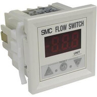 Sterownik z wyświetlaczem do czujników przepływu do wody seria PF2W (PF2W300-A) - SMC