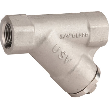 Filtry siatkowe Y, stal nierdzewna kutej Class800, gwinty GW/GW NPT, seria 239 - Sferaco