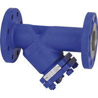 Filtry siatkowe Y, kołnierzowe, stal, PN40 DIN 3202-1 F1, seria 235 - Sferaco