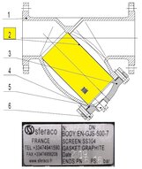 Sita do filtrów siatkowych Y serii 220 - Sferaco