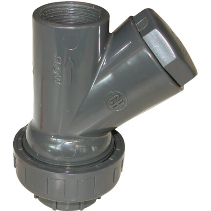 Zawory zwrotne kulowe z PVC-U, gwinty GW (BSP), seria 334 - Sferaco