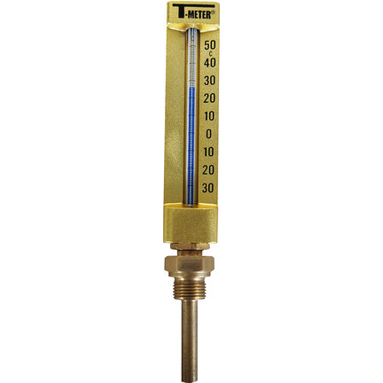 Termometry pionowe proste H=150 mm z sondą 63 mm, seria 1670 - Sferaco