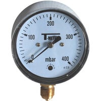 Manometry pionowe, stal nierdzewna, suche, D63, 1/4", seria 1633 - Sferaco
