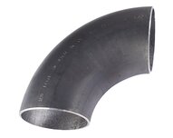 Kolana 90° stalowe do spawania bezszwowe 3D, czarne, seria C3DN - Sferaco