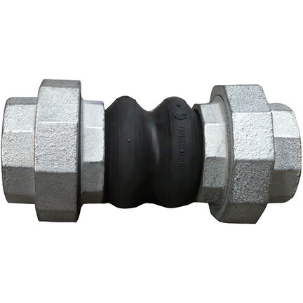 Kompensatory z elastomeru EPDM z przyłącza - żeliwo ocynkowane, seria 1504 - Sferaco