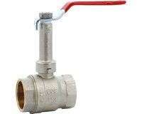 Zawory kulowe, mosiądz Bâtiment+, z przedłużką stałą - Sferaco