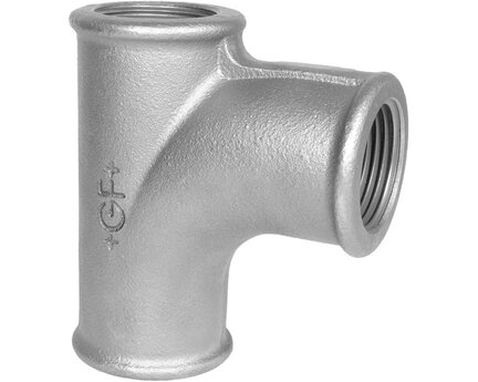 Trójnik czarny, gwinty wewnętrzne G 1/2'' (131N15) - Sferaco