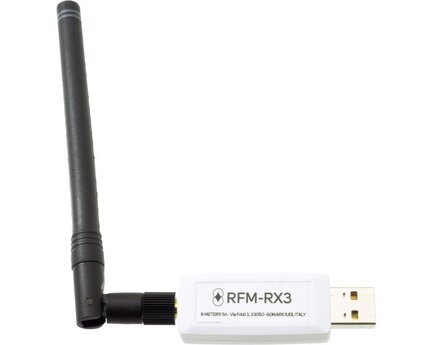 Odbiornik radiowy z USB do zdalnego odczytu, seria 1749007 (1749014) - Sferaco