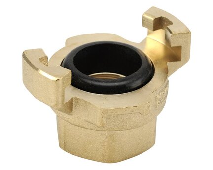 Złączka kłowa, mosiężna, z uszczelką NBR, GW/GW, 1''1/4, seria 2282 (2282007) - Sferaco