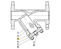 Uszczelka grafitowa do filtrów, DN125, 170x150mm, EP 1,5mm (9802419) - Sferaco